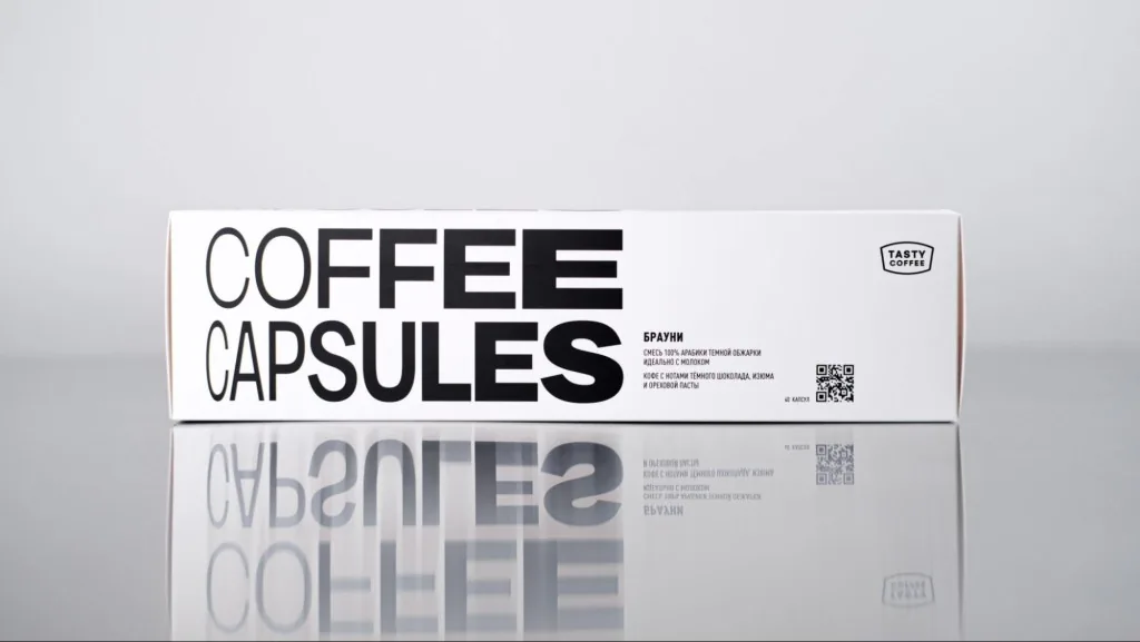 Брауни в капсулах, обжарщик Tasty Coffee