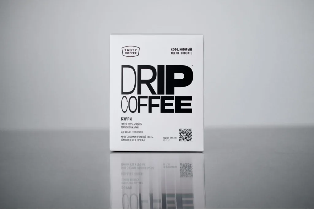 Бэрри в дрип-пакетах, обжарщик Tasty Coffee