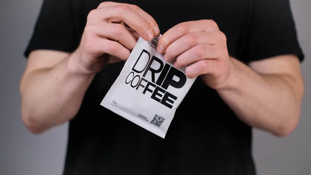 Бэрри в дрип-пакетах, обжарщик Tasty Coffee