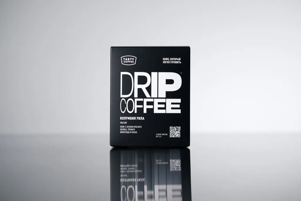 Колумбия Уила в дрип-пакетах, обжарщик Tasty Coffee