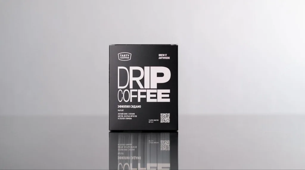 Эфиопия Сидамо в дрип-пакетах, обжарщик Tasty Coffee
