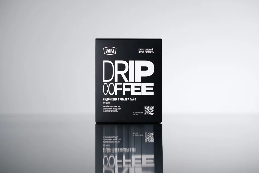 Индонезия Суматра Гайо в дрип-пакетах, обжарщик Tasty Coffee