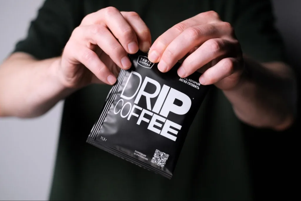 Руанда Киву в дрип-пакетах, обжарщик Tasty Coffee