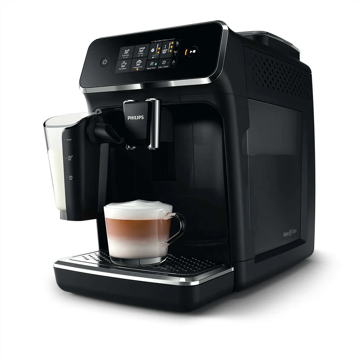 Кофемашина Philips EP2231/40 серии 2200 с кувшином LatteGo готовит капучино