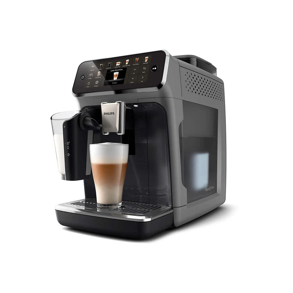 Кофемашина Philips EP5544/50 LatteGo, вид три четверти