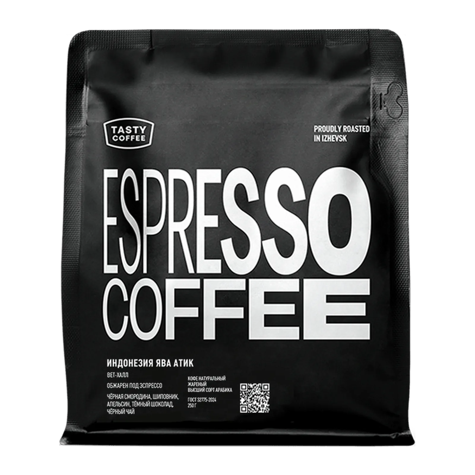 Индонезия Ява Атик, обжарщик Tasty Coffee