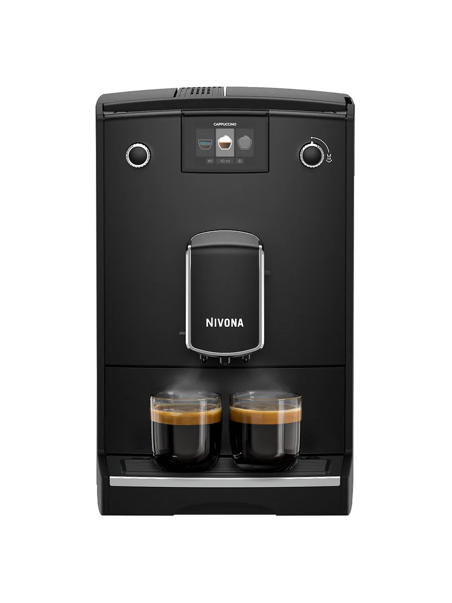 Автоматическая кофемашина Nivona CafeRomatica NICR 690 в чёрном корпусе, дополнительный кадр