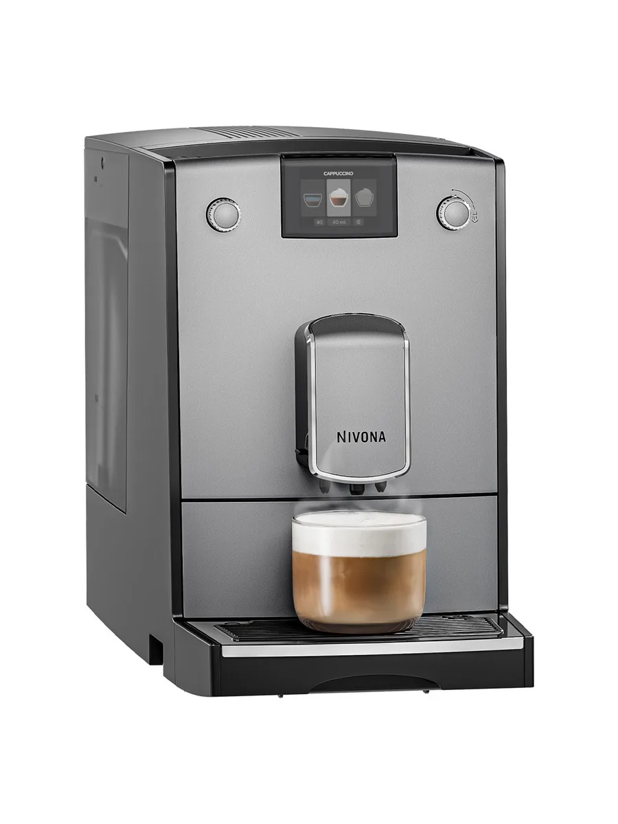 Автоматическая кофемашина Nivona CafeRomatica NICR 695 с серебристым фронтом, дополнительный кадр