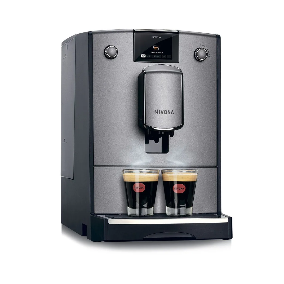Автоматическая кофемашина Nivona CafeRomatica NICR 695 с серебристым фронтом, дополнительный кадр
