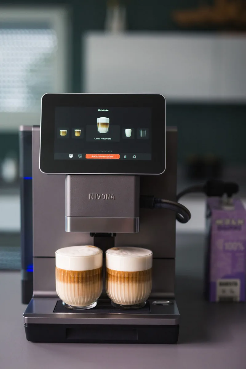 Автоматическая кофемашина Nivona CafeRomatica NIVO 9103 в титановом корпусе с контейнером для молока, дополнительный кадр
