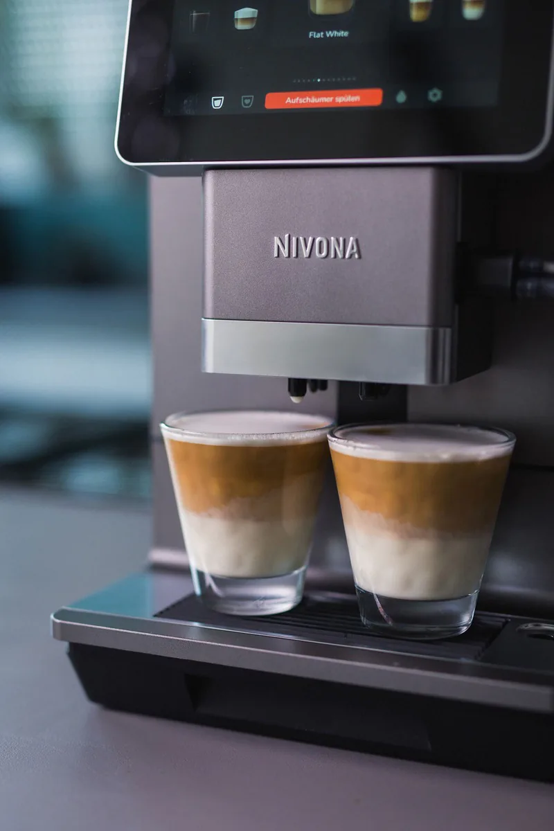 Автоматическая кофемашина Nivona CafeRomatica NIVO 9103 в титановом корпусе с контейнером для молока, дополнительный кадр