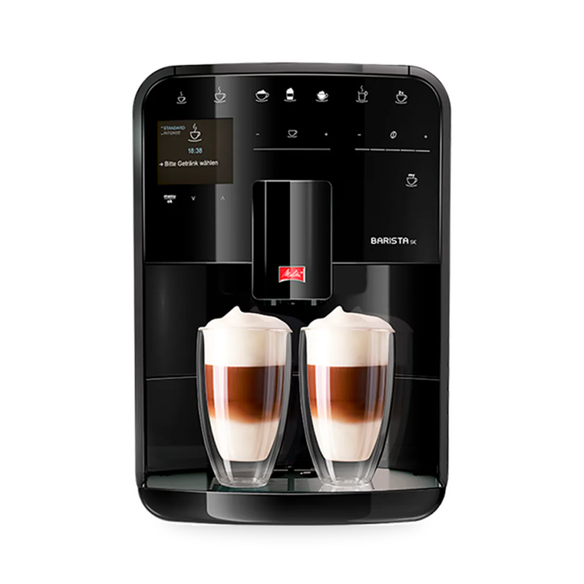 Автоматическая кофемашина Melitta Caffeo Barista SE F 830-003 в чёрном корпусе