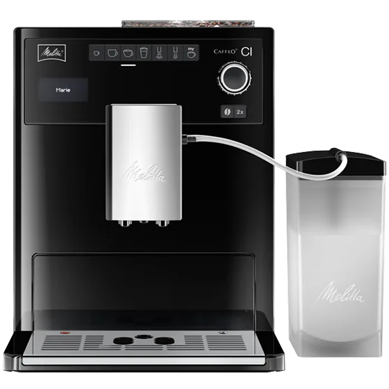 Автоматическая кофемашина Melitta Caffeo CI E 970-103 в чёрном корпусе