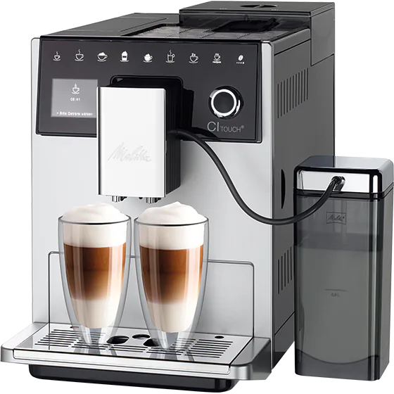 Автоматическая кофемашина Melitta Caffeo CI Touch F 630-101 в серебристом корпусе