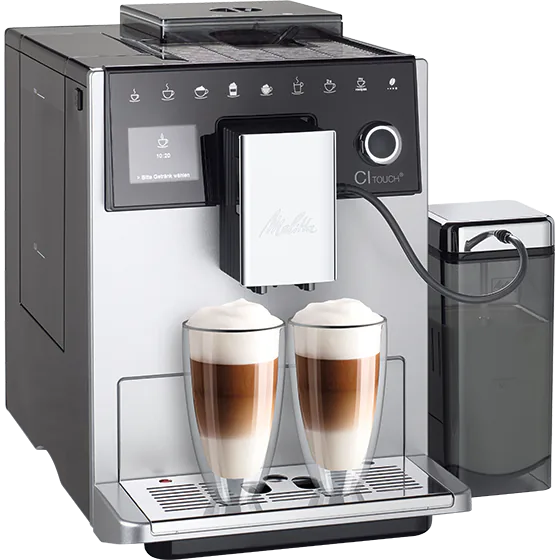 Автоматическая кофемашина Melitta Caffeo CI Touch F 630-101 в серебристом корпусе