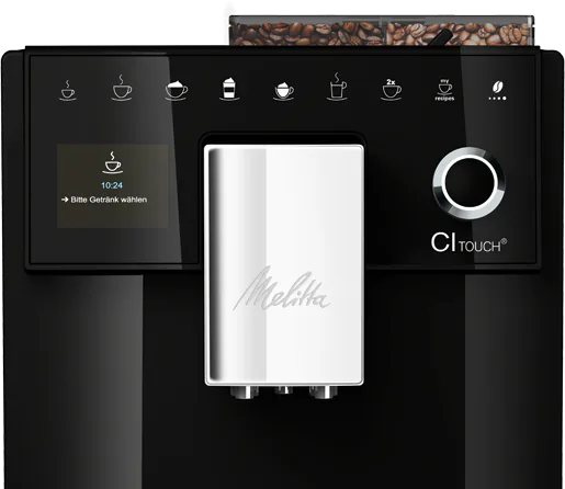 Автоматическая кофемашина Melitta Caffeo CI Touch F 630-102 в чёрном корпусе