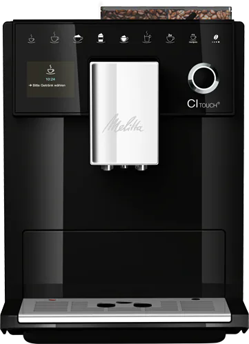 Автоматическая кофемашина Melitta Caffeo CI Touch F 630-102 в чёрном корпусе