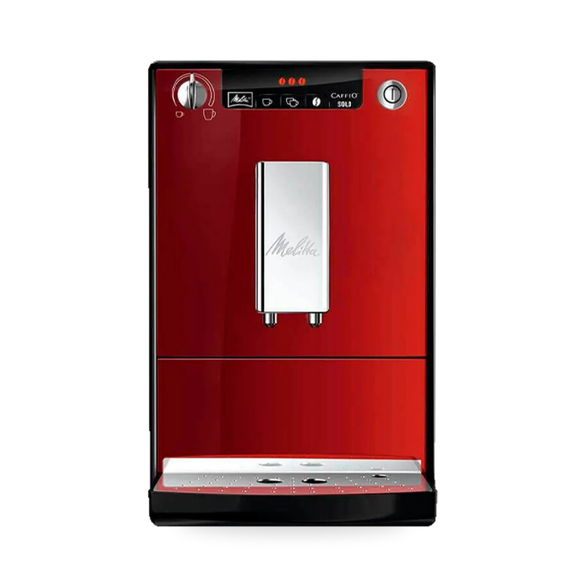Автоматическая кофемашина Melitta Caffeo Solo E 950-204 в красном корпусе Chili Red