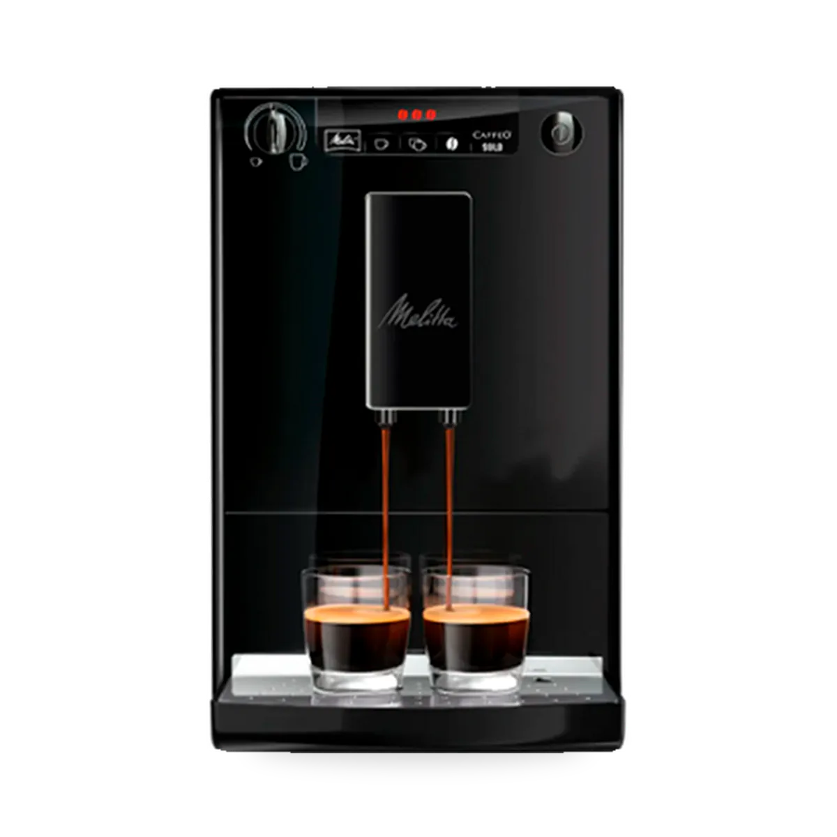 Автоматическая кофемашина Melitta Caffeo Solo E 950-222 в чёрном корпусе