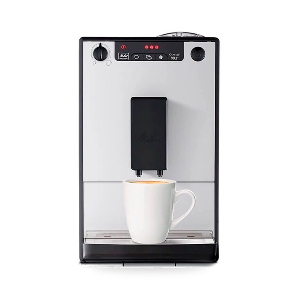 Автоматическая кофемашина Melitta Caffeo Solo E 950-766 в серебристом корпусе