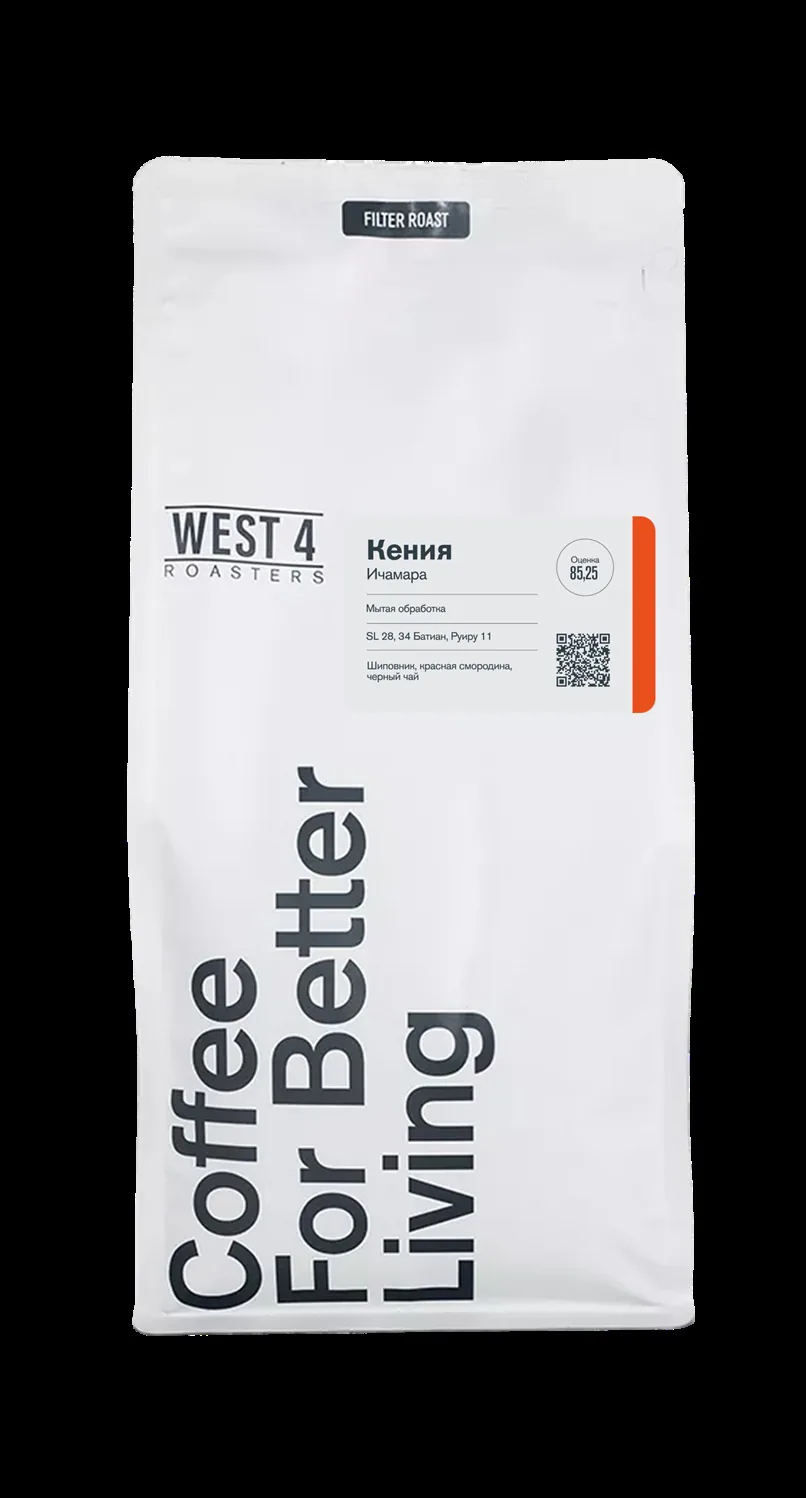 Пачка кофе WEST 4 ROASTERS
