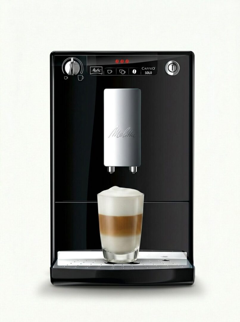 hf_20260228_210645_d4252049-12d1-4640-b5ae-676e851ea64c Melitta Caffeo Solo E 950-101 Black — изображение 1